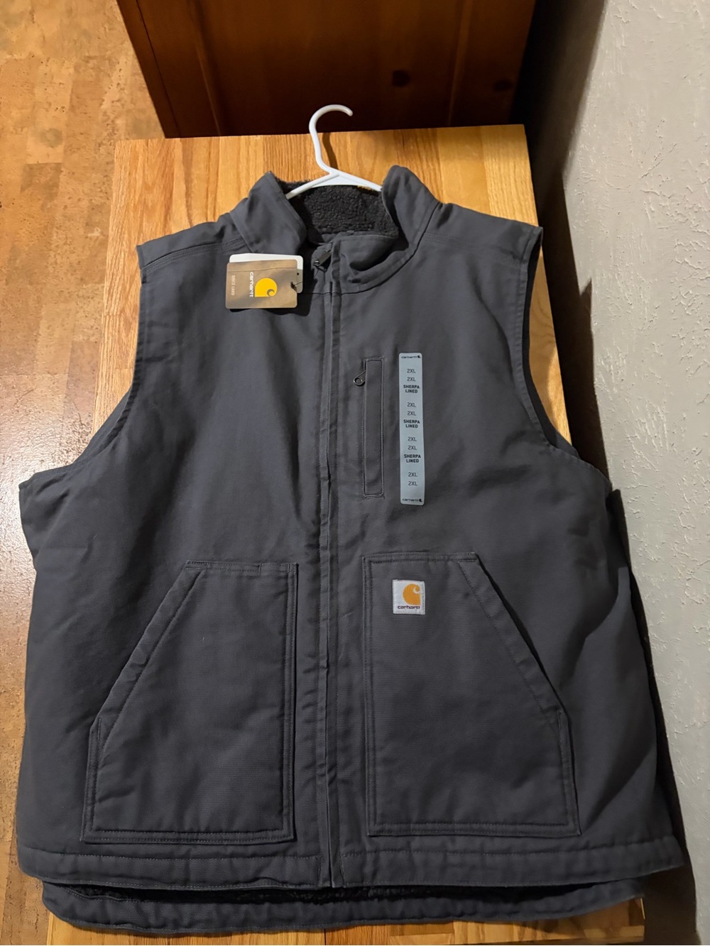 Carhartt Men's Sherpa Lined Work Vest